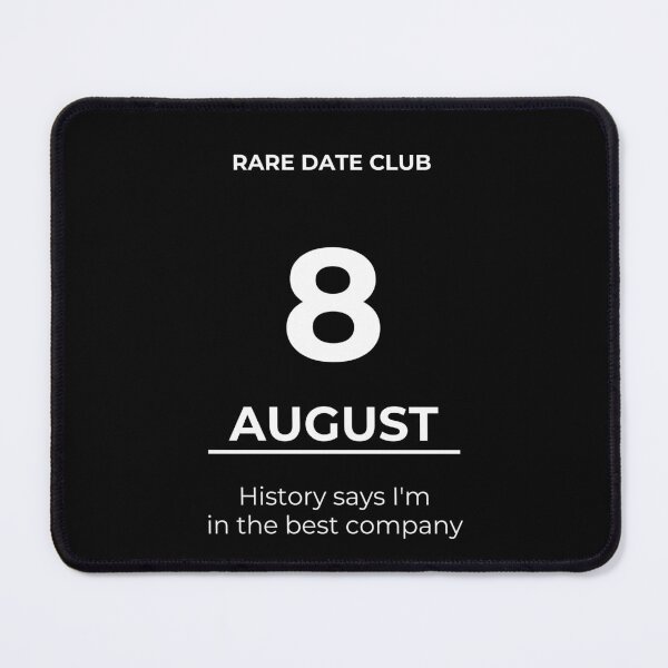 Item preview, Rare Date Club – August 8 designed and sold by ariksworld.