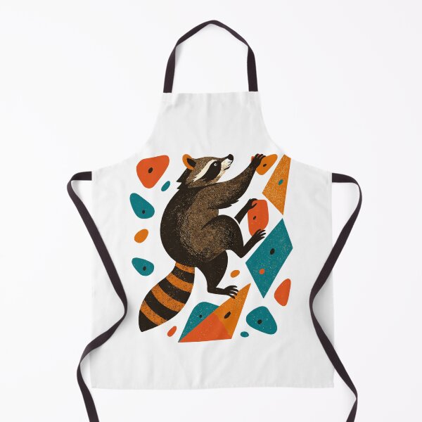 Item preview, Bouldering raccoon climbing motivation gift designed and sold by Pineapple-Tree.