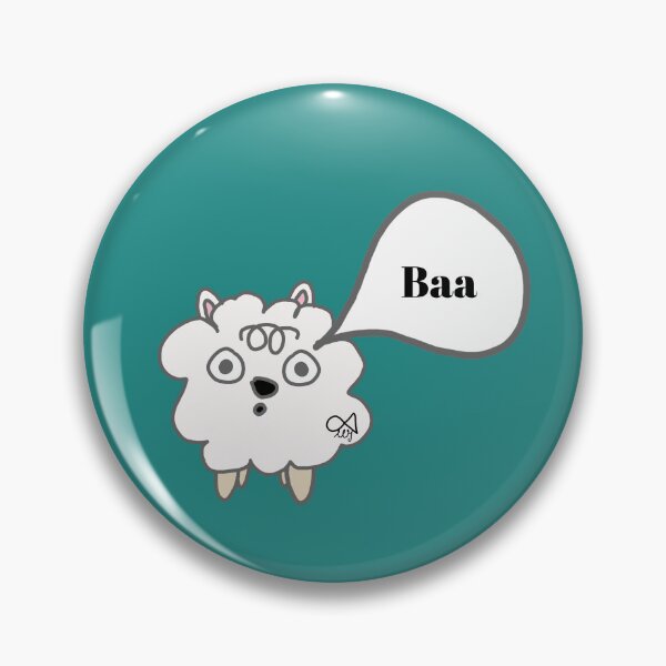 Item preview, LaMaisonOfMY MY BLANK STARE SHEEP COLLECTION  NO. 4 On Green designed and sold by LaMaisonOfMY.