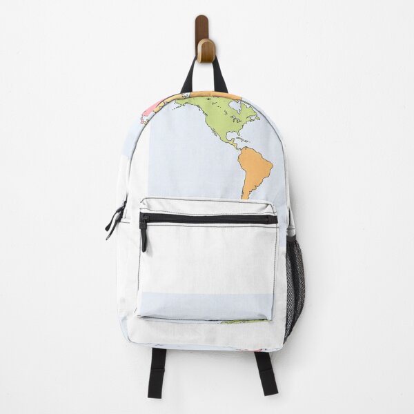 Item preview, Minimal Pastel World Map – Clean Modern Geography Design designed and sold by Snark Studio.