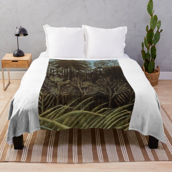 Item preview, Jungle with Lion - 1910 - Henri Rousseau designed and sold by DrewGansen.
