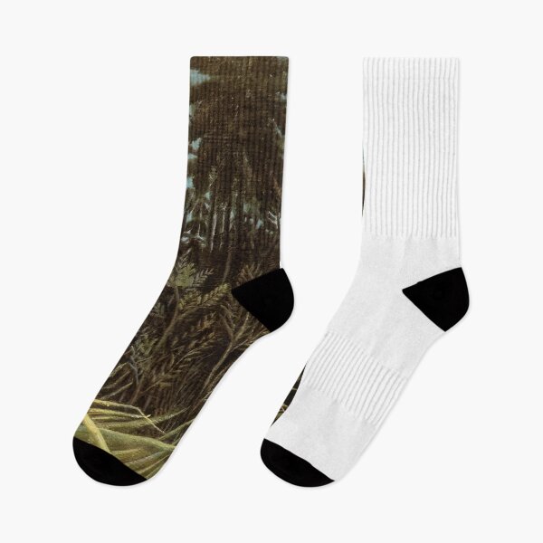 Item preview, Jungle with Lion - 1910 - Henri Rousseau designed and sold by DrewGansen.