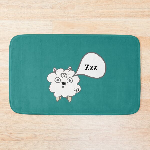 Item preview, LaMaisonOfMY MY BLANK STARE SHEEP COLLECTION  NO. 5 On Green designed and sold by LaMaisonOfMY.