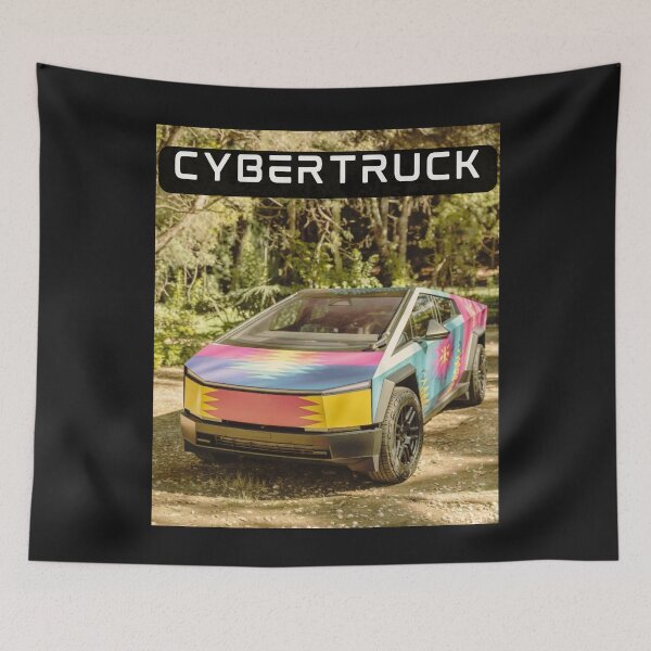 Item preview, cybertruck artwork designed and sold by TEEJAMBOREE.