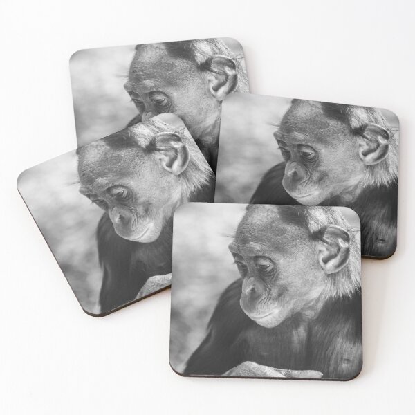 Item preview, portrait of a monkey designed and sold by Slalon85.