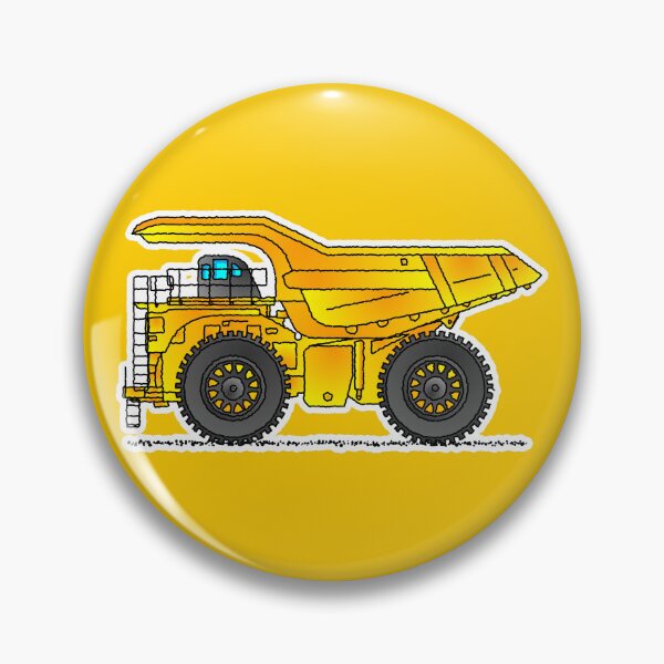 Item preview, Dump Truck Construction Vehicle Cartoon Design designed and sold by themagiccrayons.