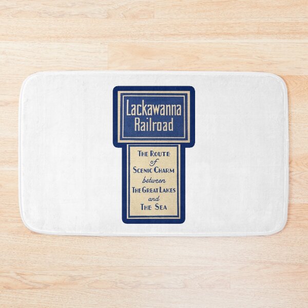 Item preview, Vintage Lackawanna Railroad - The Route of Charm designed and sold by QuayTradingCo.