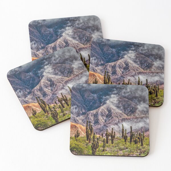 Item preview, Cardones Cactus Forest under Clouds - Quebrada de Humahuaca, Argentina designed and sold by Keltoi-art.