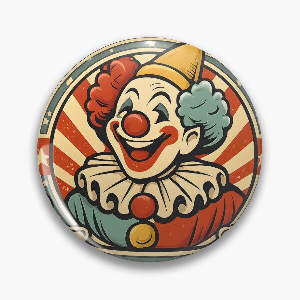 Item preview, Vintage Clown – Retro Circus Logo designed and sold by Dax Studio.