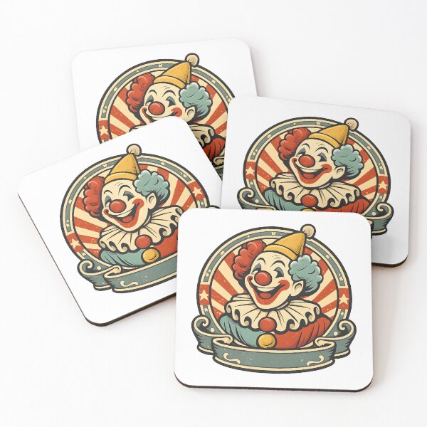 Item preview, Vintage Clown – Retro Circus Logo designed and sold by Dax Studio.