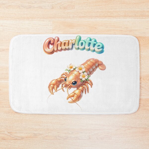 Item preview, Charlotte Cancer – Cute Zodiac Crayfish Fantasy Name Art designed and sold by AlexLineArt.