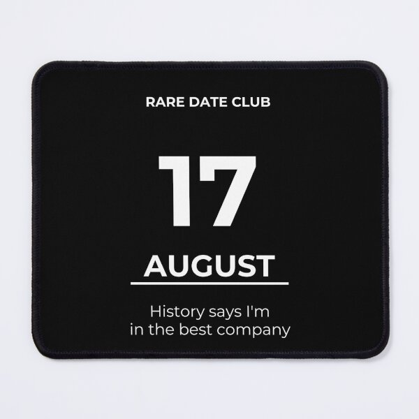Item preview, Rare Date Club – August 17 designed and sold by ariksworld.