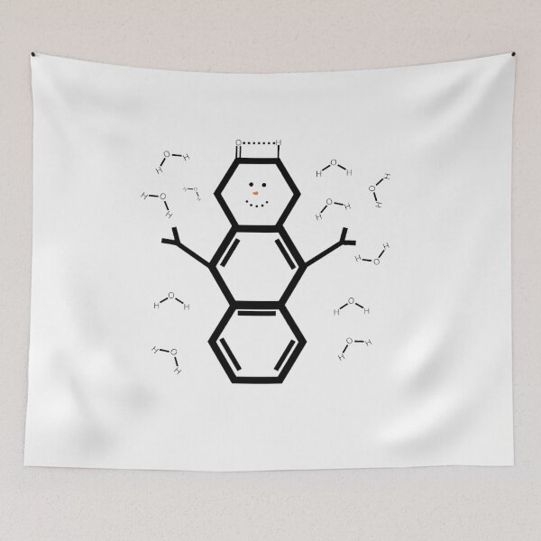 Item preview, Snowman in chemistry science  designed and sold by Avacado-shop.
