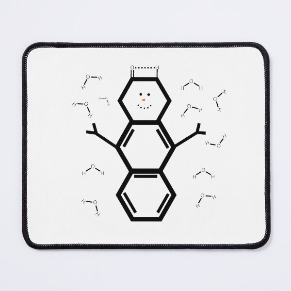 Item preview, Snowman in chemistry science designed and sold by Avacado-shop.