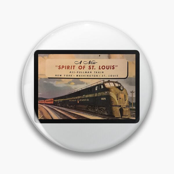 Item preview, Vintage Pennsylvania Railroad - The Spirit Of St Louis designed and sold by QuayTradingCo.
