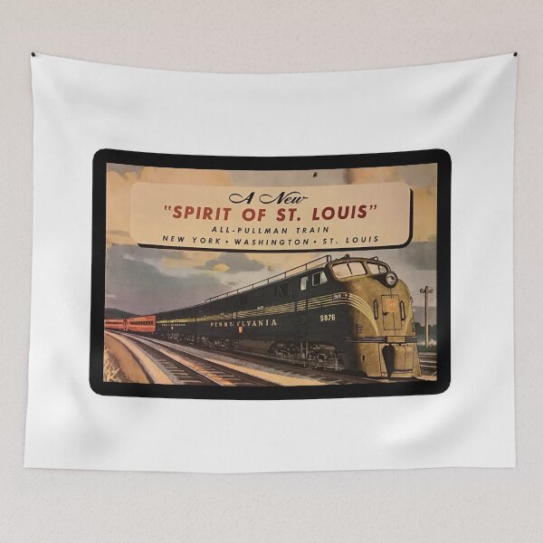 Item preview, Vintage Pennsylvania Railroad - The Spirit Of St Louis designed and sold by QuayTradingCo.