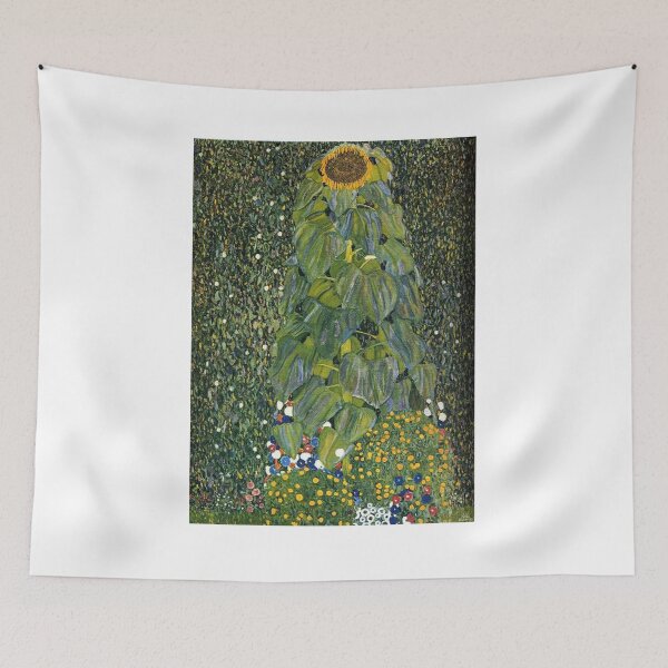 Item preview, Sunflower – Gustav Klimt Floral Symbolist Art Print (1907) designed and sold by Art Outlaws.