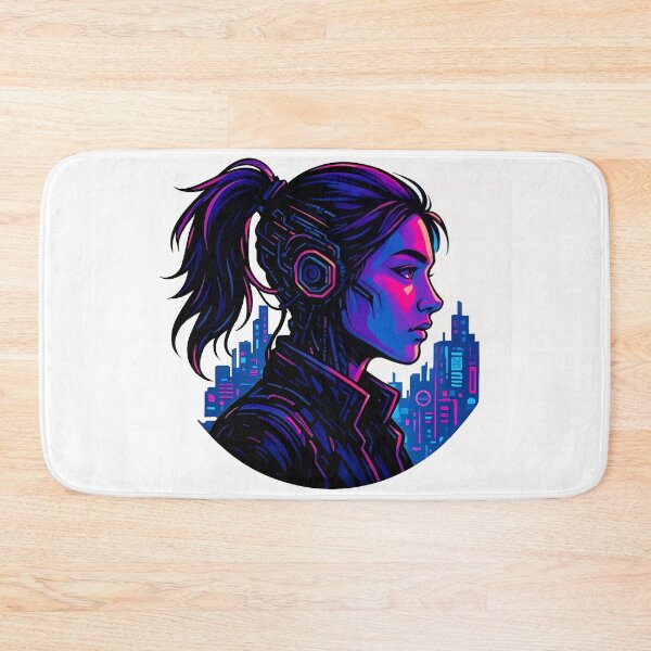 Item preview, Cyberpunk Futuristic AI Woman designed and sold by Amr Siam.