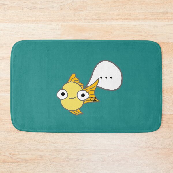 Item preview, LaMaisonOfMY MY BLANK STARE GOLDFISH COLLECTION  NO. 1 On Green designed and sold by LaMaisonOfMY.