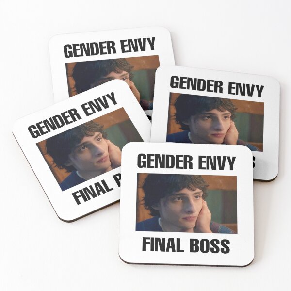 Item preview, finn wolfhard gender envy final boss  designed and sold by Kyna Arts.