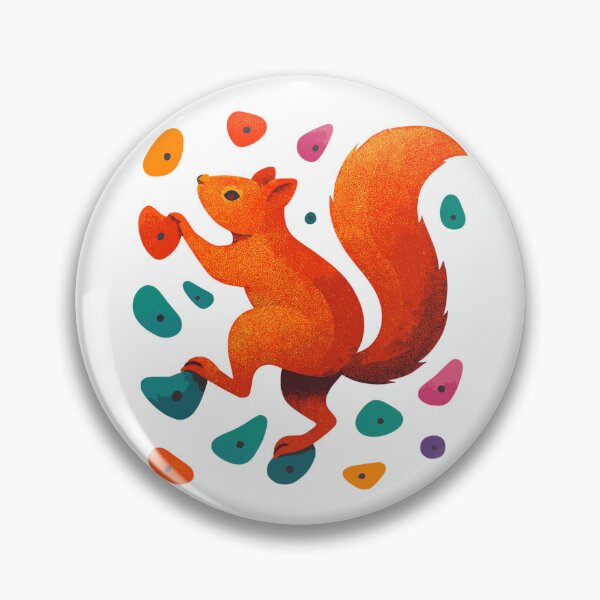 Item preview, Bouldering squirrel climbing motivation gift designed and sold by Pineapple-Tree.
