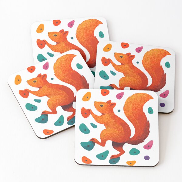 Item preview, Bouldering squirrel climbing motivation gift designed and sold by Pineapple-Tree.