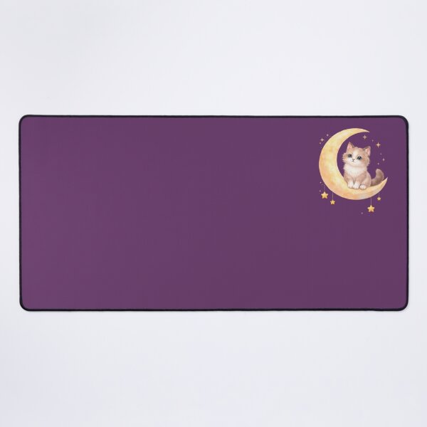 Item preview, Magical Kitten in the Crescent Moon designed and sold by MHD.
