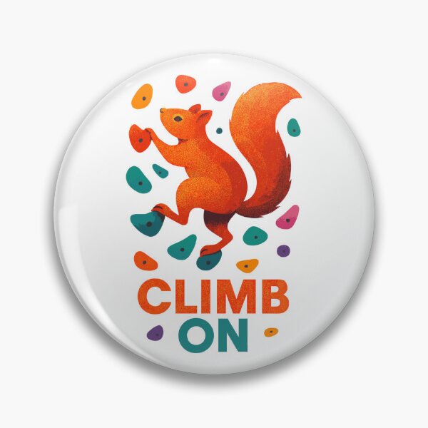 Item preview, Bouldering squirrel climbing motivation gift designed and sold by Pineapple-Tree.
