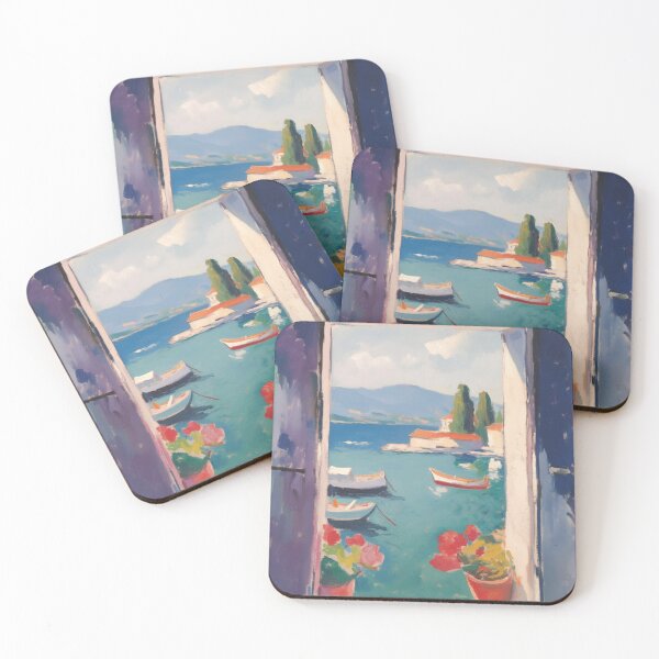 Item preview, Mediterranean Window Morning View designed and sold by trajeado14.