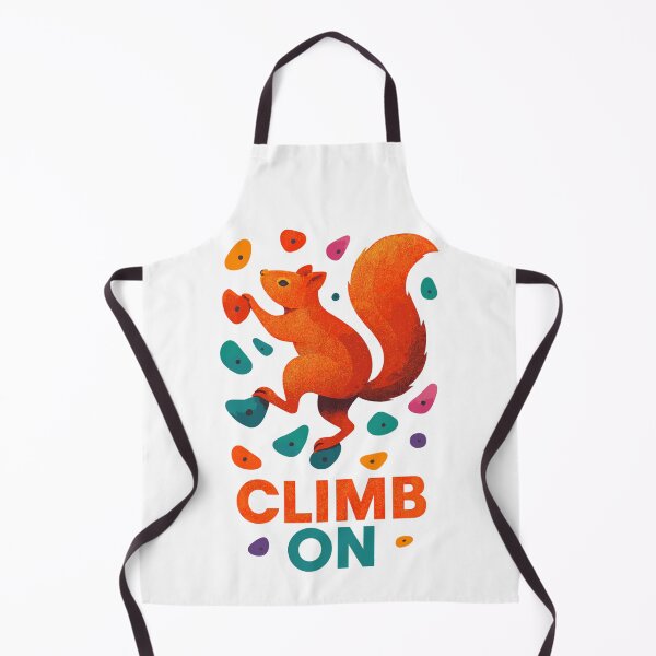 Item preview, Bouldering squirrel climbing motivation gift designed and sold by Pineapple-Tree.