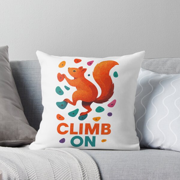 Item preview, Bouldering squirrel climbing motivation gift designed and sold by Pineapple-Tree.