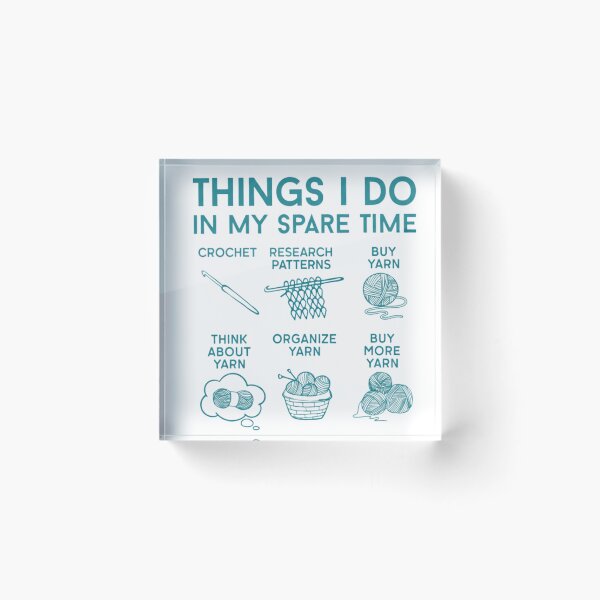 Item preview, Funny Crochet, Crafting Mom Gift designed and sold by DesignDenDo ⭐⭐⭐⭐⭐.