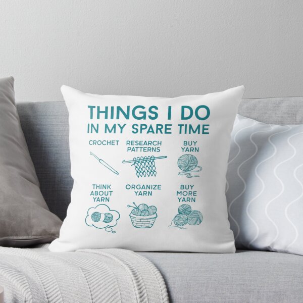 Item preview, Funny Crochet, Crafting Mom Gift designed and sold by DesignDenDo ⭐⭐⭐⭐⭐.