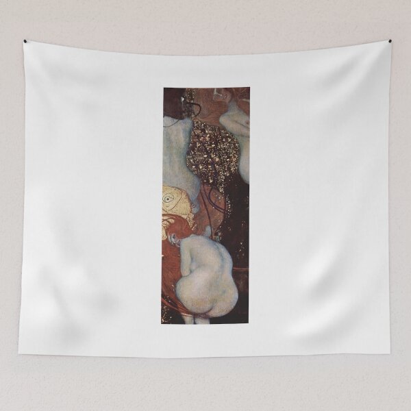 Item preview, Goldfish – Gustav Klimt Erotic Symbolist Art Print (1901–1902) designed and sold by Art Outlaws.