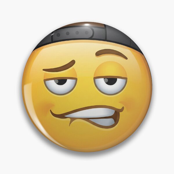 Item preview, Fuck boy Emoji Face designed and sold by Coldink.