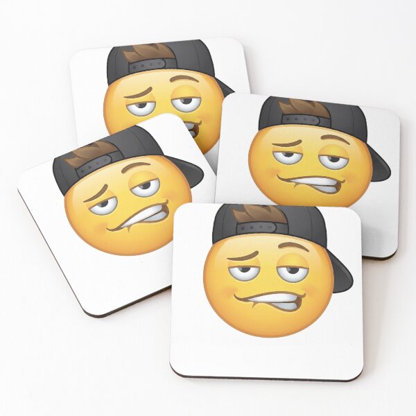 Item preview, Fuck boy Emoji Face designed and sold by Coldink.