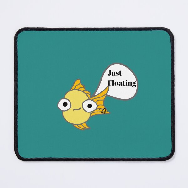 Item preview, LaMaisonOfMY MY BLANK STARE GOLDFISH COLLECTION NO. 2 On Green designed and sold by LaMaisonOfMY.