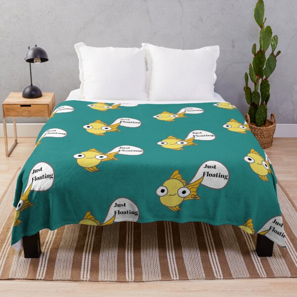 Item preview, LaMaisonOfMY MY BLANK STARE GOLDFISH COLLECTION  NO. 2 On Green designed and sold by LaMaisonOfMY.