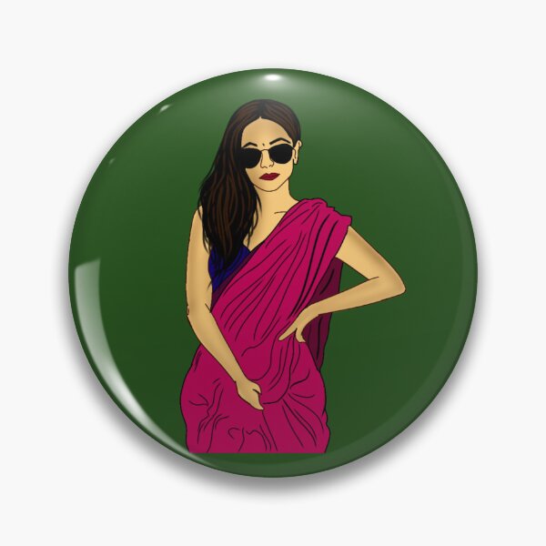 Item preview, Indian woman in saree designed and sold by Snehalata-Store.