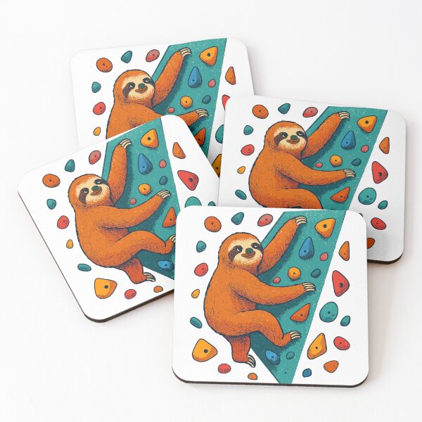 Item preview, Bouldering Sloth Climbing Boulder Climber Gift designed and sold by Pineapple-Tree.