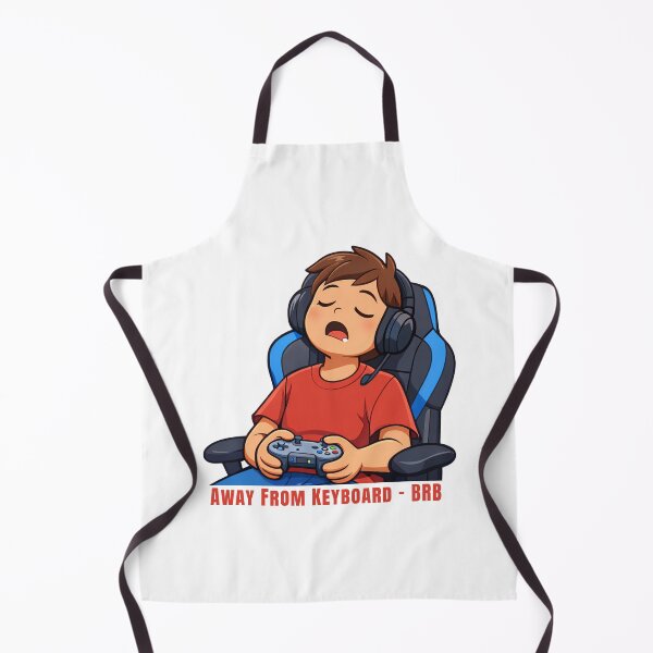 Item preview, Away From Keyboard (AFK) – BRB Funny Gamer Illustration designed and sold by inaveed.