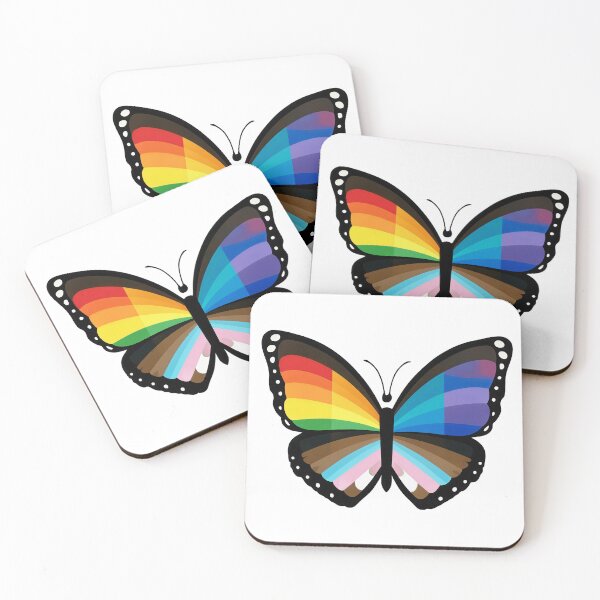 Item preview, Progress Pride Butterfly designed and sold by MSRART.