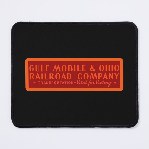 Item preview, Vintage Gulf Mobile and Ohio Railroad Company designed and sold by QuayTradingCo.