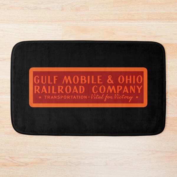 Item preview, Vintage Gulf Mobile and Ohio Railroad Company designed and sold by QuayTradingCo.