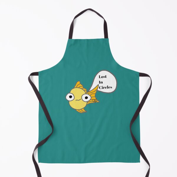 Item preview, LaMaisonOfMY MY BLANK STARE GOLDFISH COLLECTION  NO. 3 On Green designed and sold by LaMaisonOfMY.