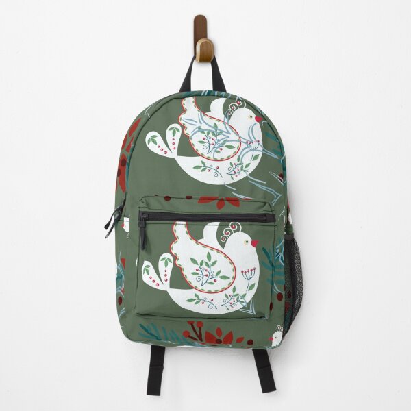 Item preview, Flowers and ethnic bird desgin designed and sold by AyBeçkem.