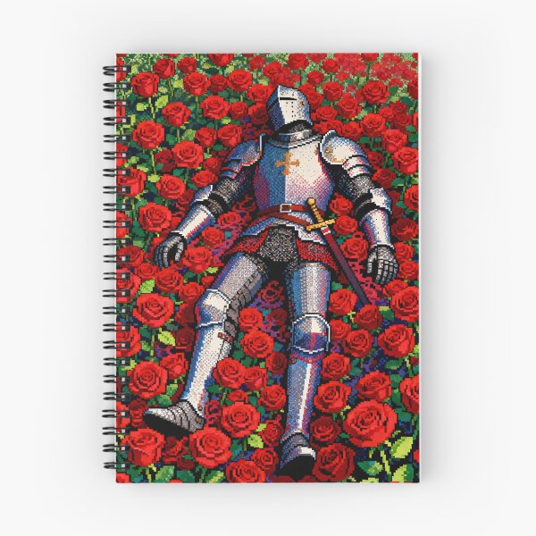Item preview, Fallen Knight Resting Among Roses designed and sold by MHD.