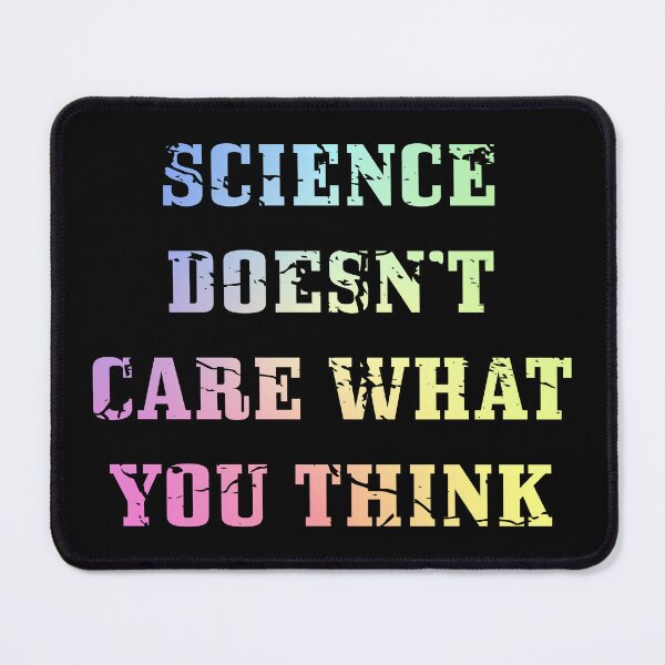 Item preview, Men’s Science Doesn’t Care What You Think Funny Quarantine Graphic Novelty Shirt designed and sold by ScienceCorner.