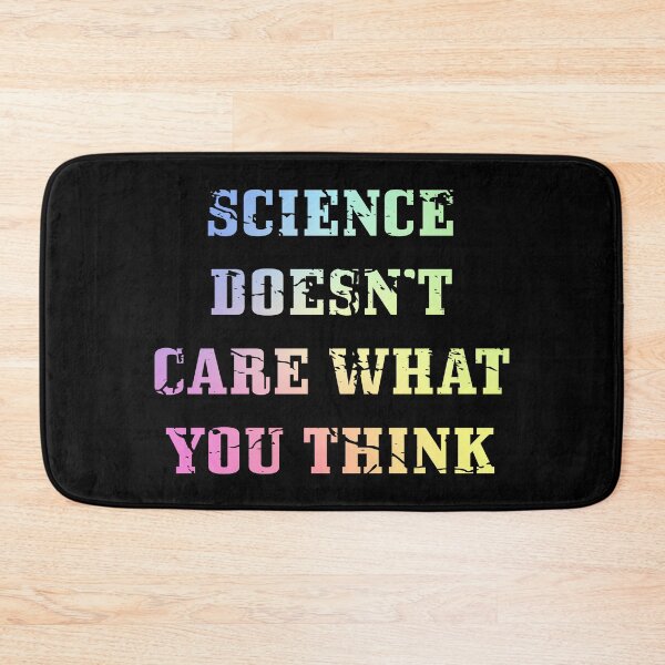 Item preview, Men’s Science Doesn’t Care What You Think Funny Quarantine Graphic Novelty Shirt designed and sold by ScienceCorner.