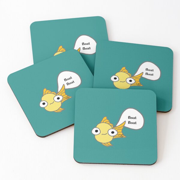 Item preview, LaMaisonOfMY MY BLANK STARE GOLDFISH COLLECTION  NO. 4 On Green designed and sold by LaMaisonOfMY.
